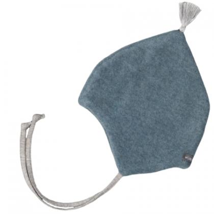 Kitz Heimat Baby Cap JUN - Frosty Blue/Light Grey