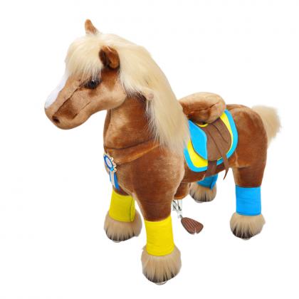 PonyCycle K Premium Pony für 4-9 Jahre - braun