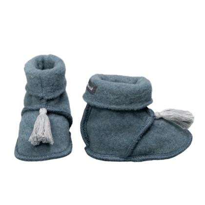 Kitz Heimat Babyschuhe JUN - Frosty Blue/Light Grey