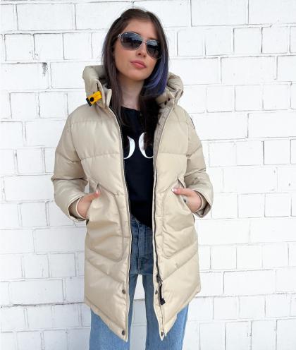 Parajumpers Long Bear down coat - tapioca