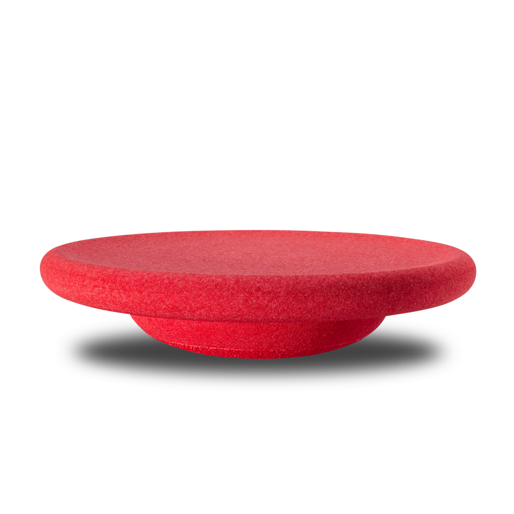 Kids Style Lounge Stapelstein Balance Board, Ø 35,5 cm rot