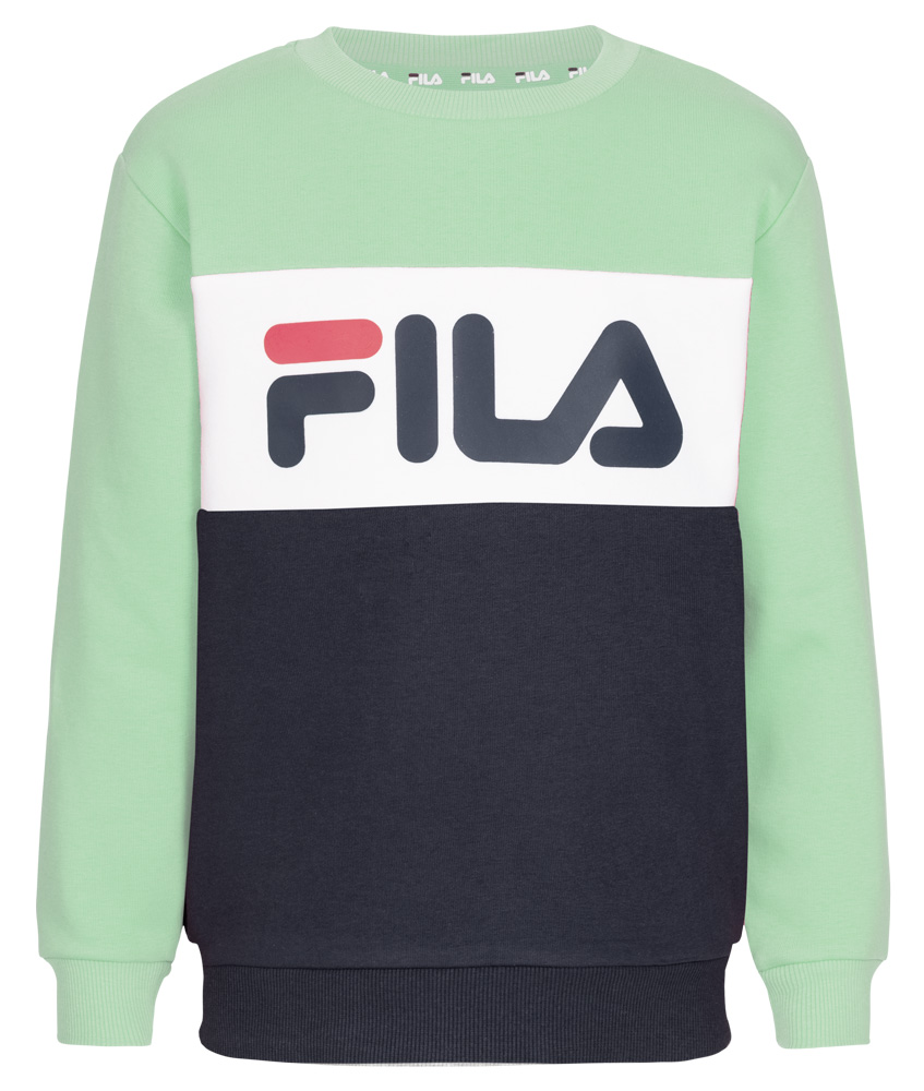 mint green fila shirt