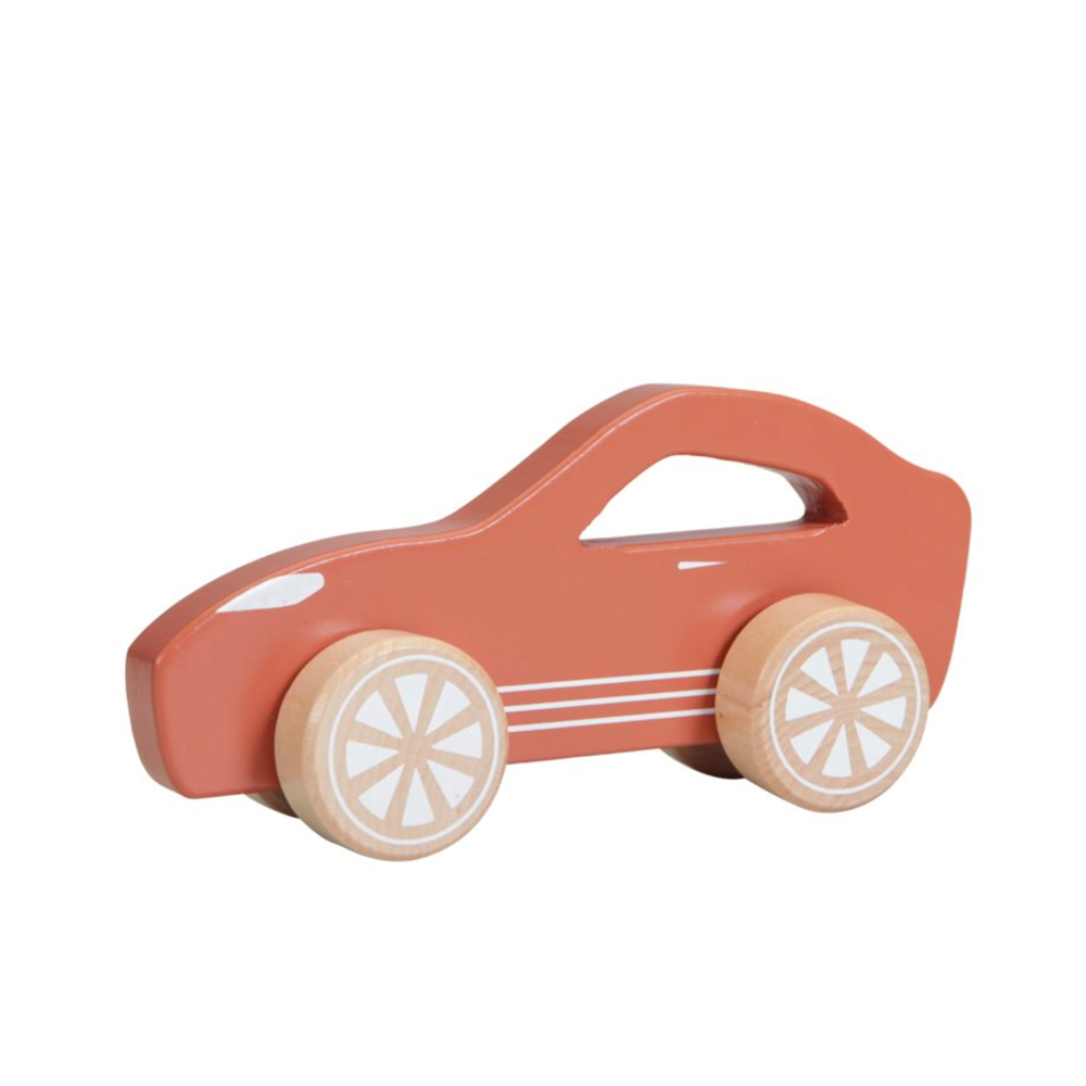 Little Dutch wooden sports car - Rust