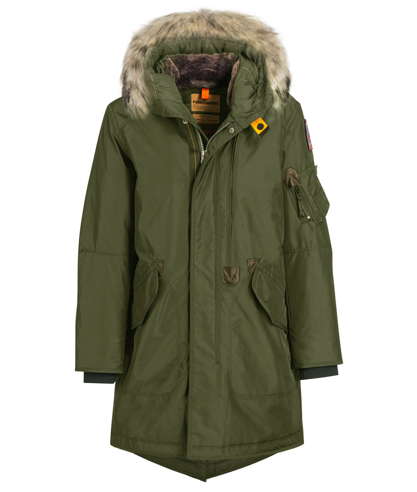 Kids Style Lounge Parajumpers Parka Tank With Down And Real Fur Military High Fashion Online For Kids