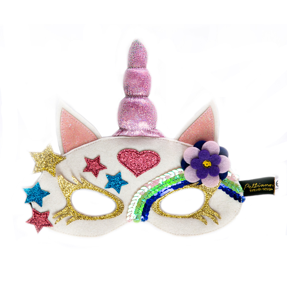 Glitter Crown Fashion Face Scarf