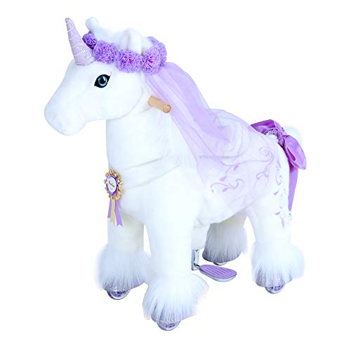 PonyCycle K Premium Einhorn für 3-5 Jahre - lila