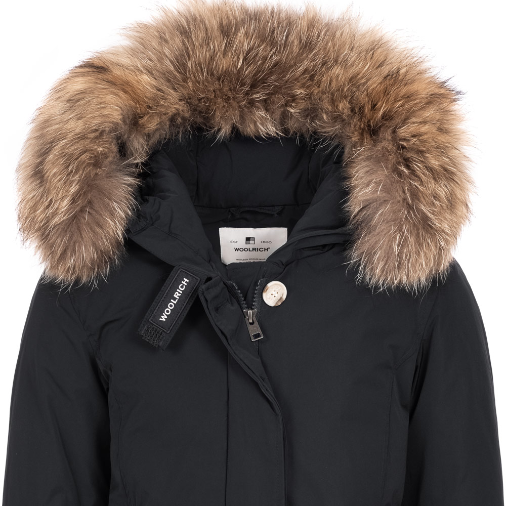 Woolrich luxury arctic parka schwarz discount