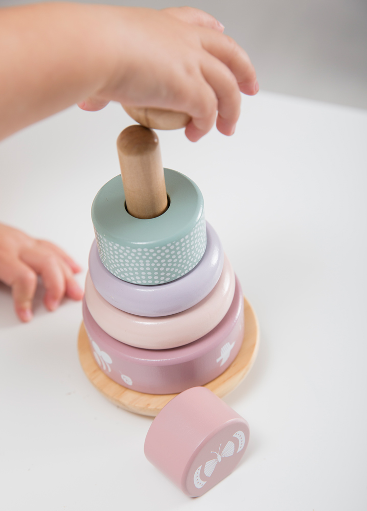 Kids Style Lounge Little Dutch Holz Ring Stapelturm Adventure